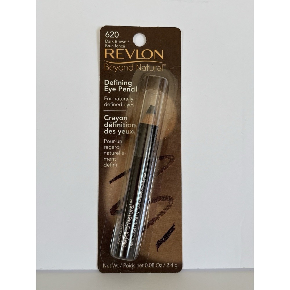 REVLON BEYOND NATURAL Defining Eye Pencil - 10 DARK BROWN
